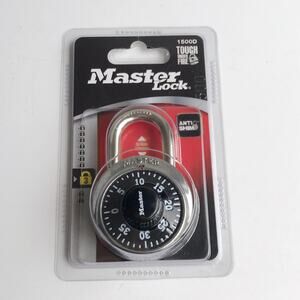 Master Lock 1500D Combination Lock NWT